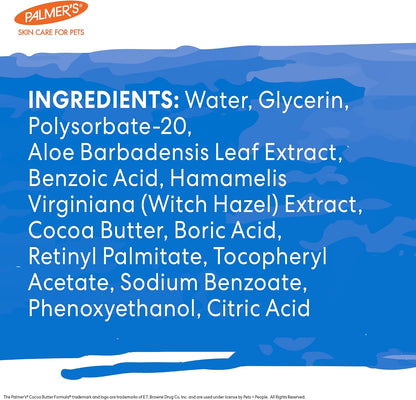 Palmer's for Pets Face and Eye Dog Wipes with Cocoa Butter, Gentle Tear Stain and Facial Cleaning Wipes for Sensitive Areas and Daily Grooming Care, Unscented, 100 Count - Image 9