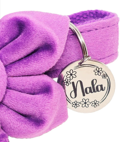 Premium quality imported pet identity tag with paw print charm detail