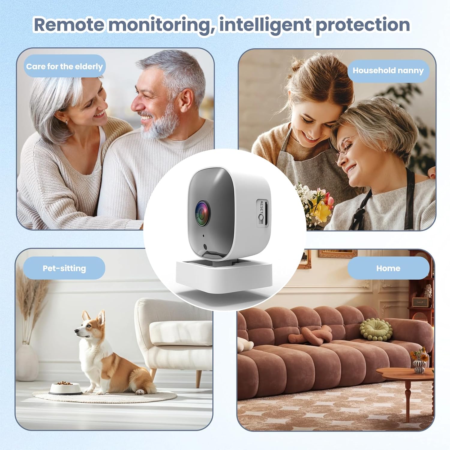 Clever Dog WiFi camera connected to smartphone app