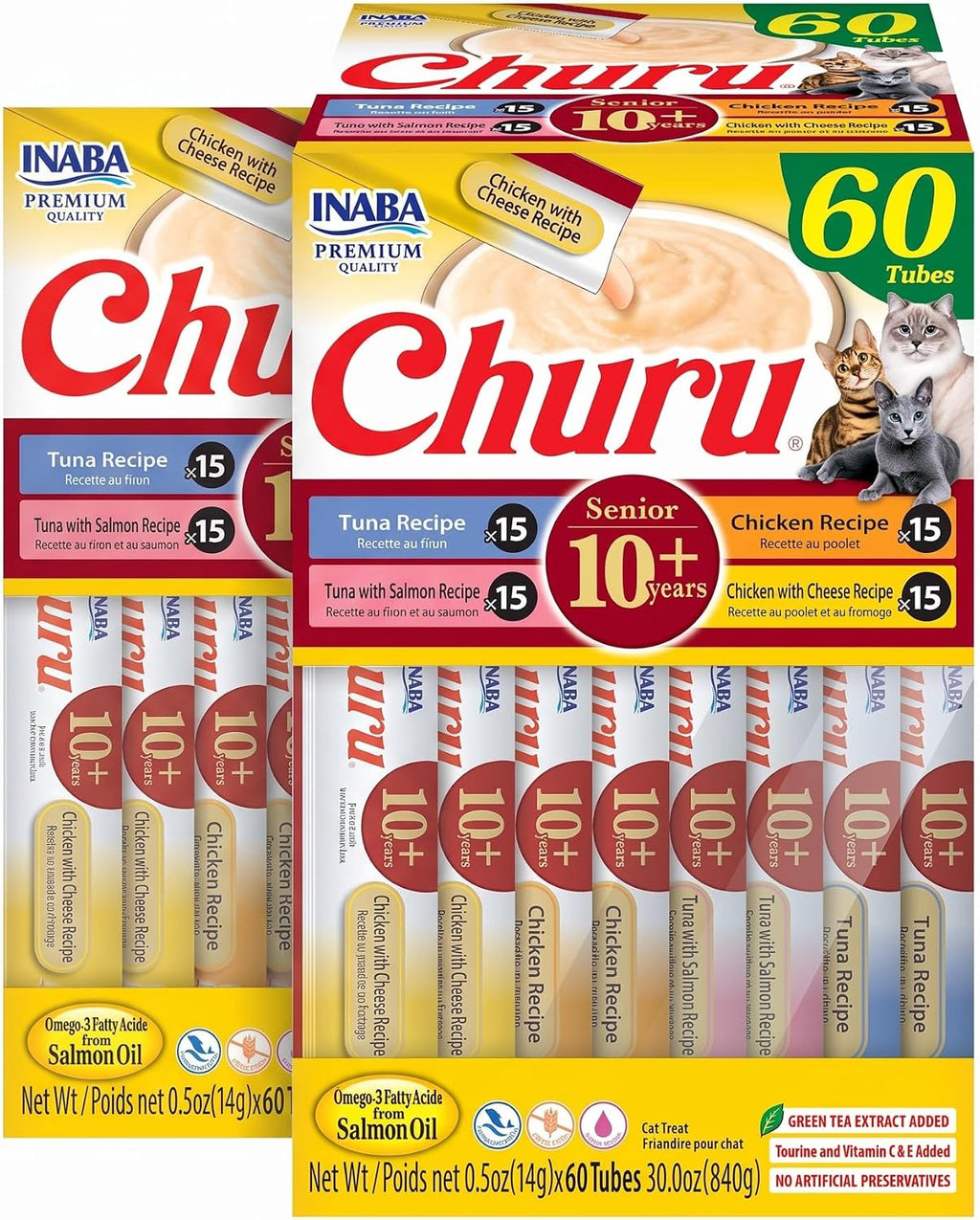 INABA Churu Senior Lickable Cat Treats, Chicken Variety, 20ct - Image 14