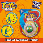 Big Time Toys Yoyo Ball front view in vibrant colors
