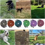 BTINESFUL camping and yard dog leash tangle free design detail