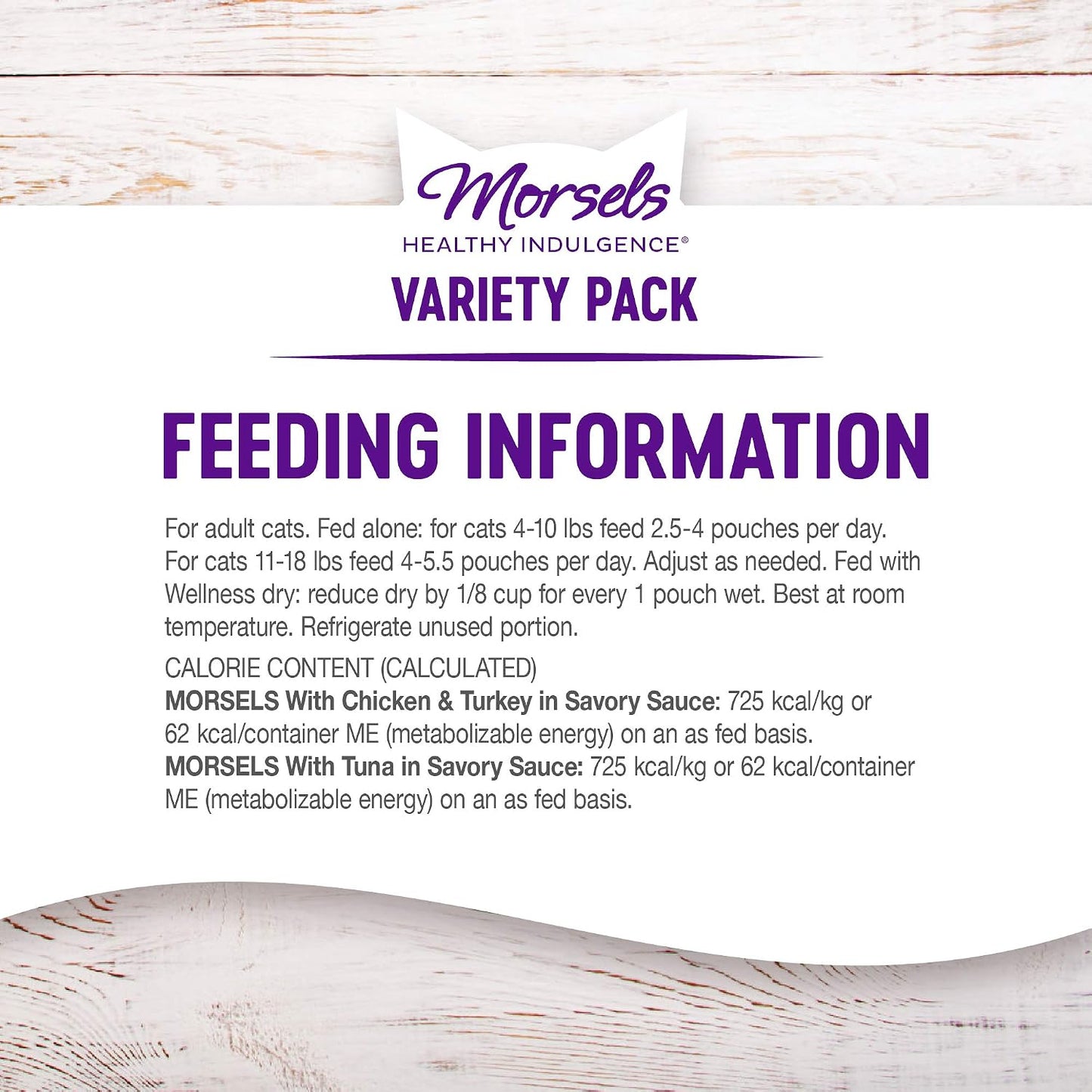 Easy open 3 ounce wet cat food pouches from Wellness Healthy Indulgence range