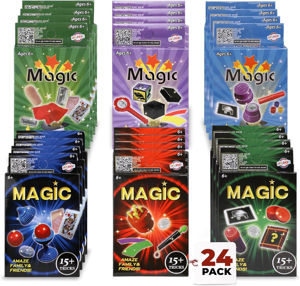 Playkidz 24 packs magic trick set front view