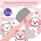 Tyqour pet face comb for tear stain removal