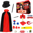Bloonsy magic kit for kids with magician costume front view