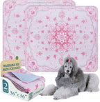Homimp Washable Pee Pads for Dogs,Extra Large 2 Pcs Reusable Puppy Pads Waterproof,Absorbent and Leakproof Dog Pee Pads,Non Slip Puppy Training Pads,Pet Mat for Floor,Crate,Couch,Whelping,Blue 48"x48" - Image 13