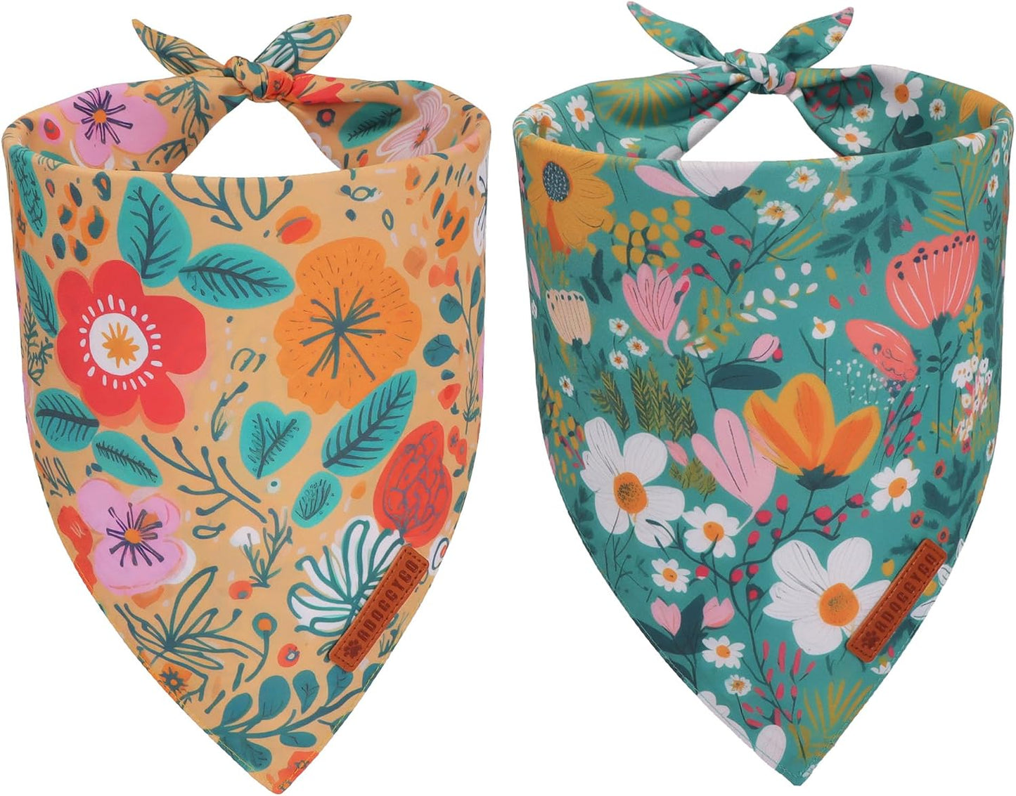 ADOGGYGO high quality polyester dog neckwear laid flat on a clean surface