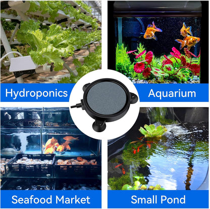 Aquaneat durable plastic housed aquarium aerator stone packaging details