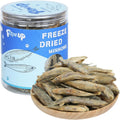 Pawup freeze dried minnows dog treats front view
