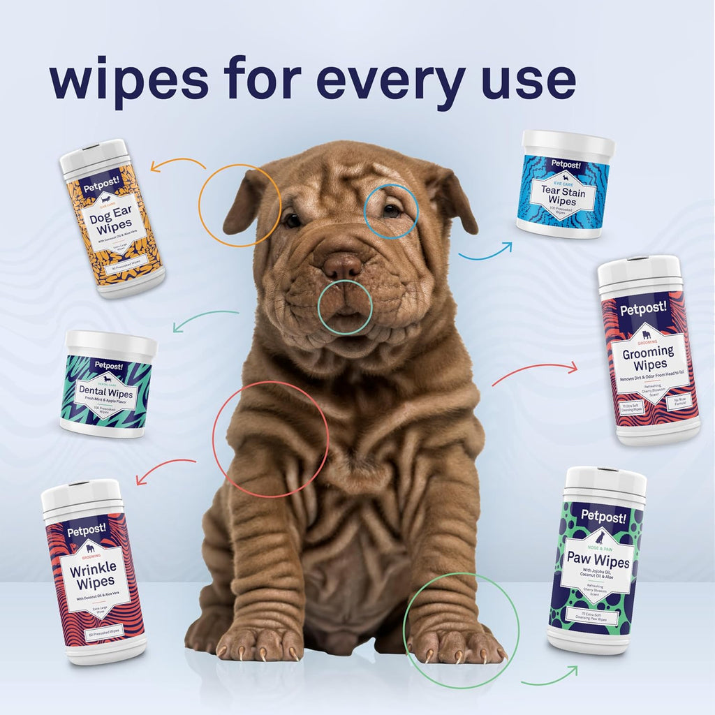 Petpost | Cat Ear Cleaner Wipes - Ultra Soft Cotton Pads in Coconut Oil Solution - Treatment for Removing Cat Ear Dirt & Wax 100 ct. - Image 9