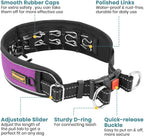 Mayerzon martingale training collar side view showing buckle
