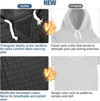 BEAUTYZOO comfortable pet apparel worn by a small puppy outdoors during winter walk.