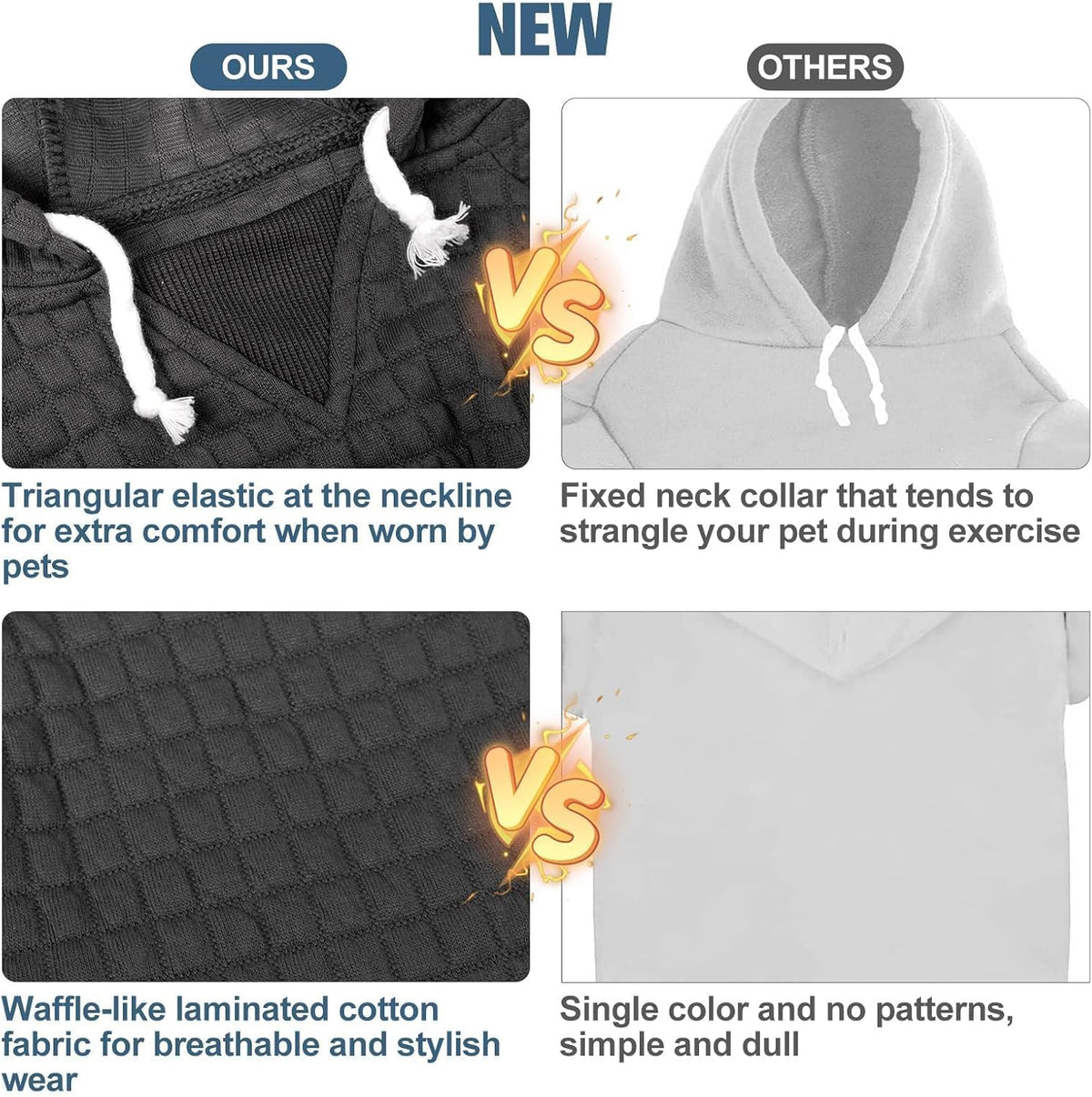 BEAUTYZOO comfortable pet apparel worn by a small puppy outdoors during winter walk.