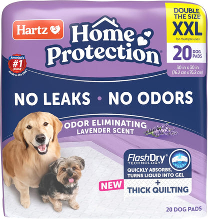 Hartz Home Protection Super Absorbent Odor Eliminating Lavender Scented No Leak Dog Pads, XXL 40 count - Image 11