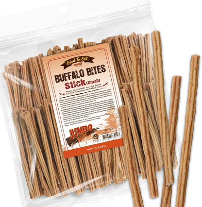 Gootoe Natural Buffalo Dog Treats, Stick (Large), 1.5 lb | Low-fat chews for training rewards, limited ingredient, for medium dogs - Image 14