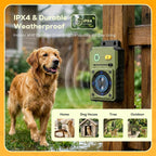 Pipuxi bark deterrent box packaging and included accessories