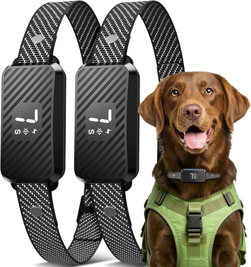 Dog Bark Collar for Large Medium Small Dogs, Effective No-Bark Collar, Smart Barking Collar, Rechargeable Bark Collar with 7 Sensitivity, 3 Modes, Waterproof, Neon Orange - Image 10
