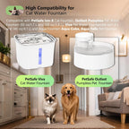 Square charcoal filters for PetSafe Premier fountains