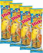 Vitakraft 1.4-ounce bird treat sticks product packaging layout
