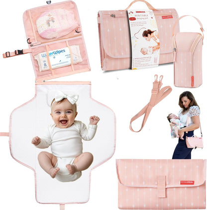 Royal Rusu premium portable diaper changing pad front view