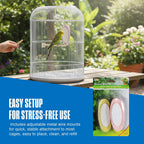 Penn-Plax bird health product back label details