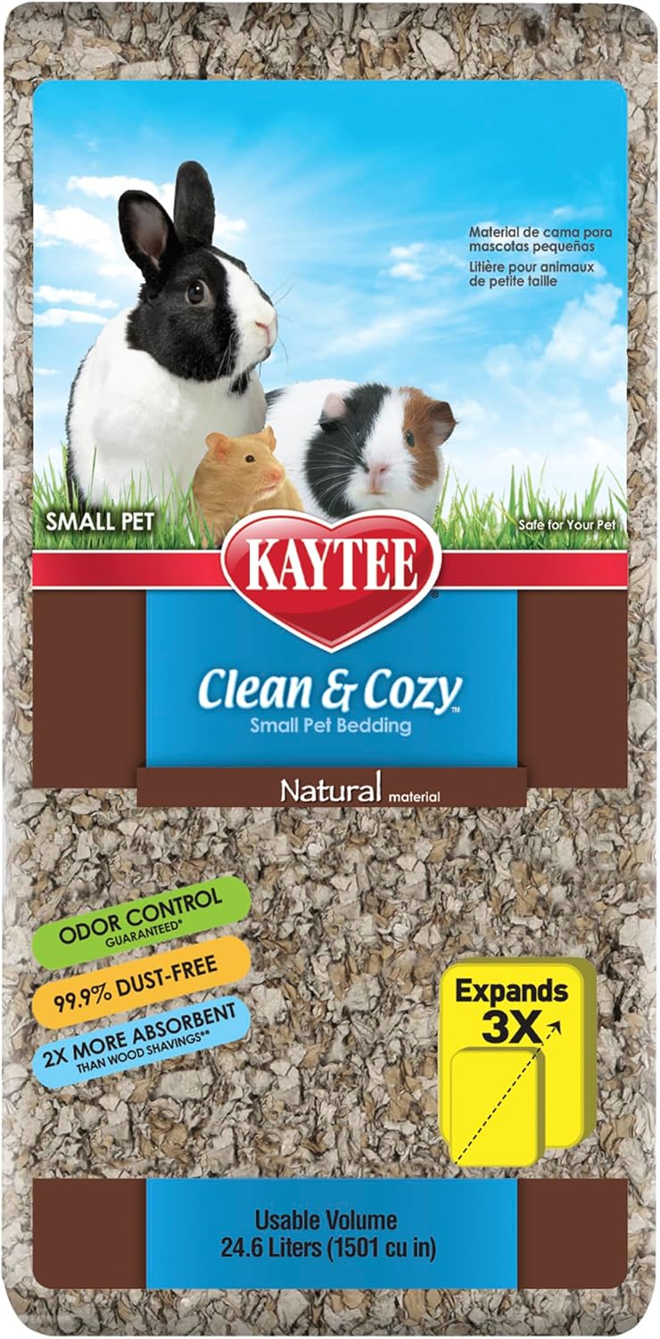 Kaytee Clean & Cozy Natural Paper Bedding, Made for Small Animals, 49.2 Liters - Image 10