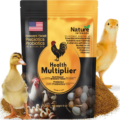 Nature INTENDED Brewer's Yeast poultry supplement 10-Ounce front package view