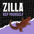Zilla herbivore medley diet moistened with water for reptile feeding