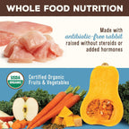 Close up of Primal cat food guaranteed analysis label