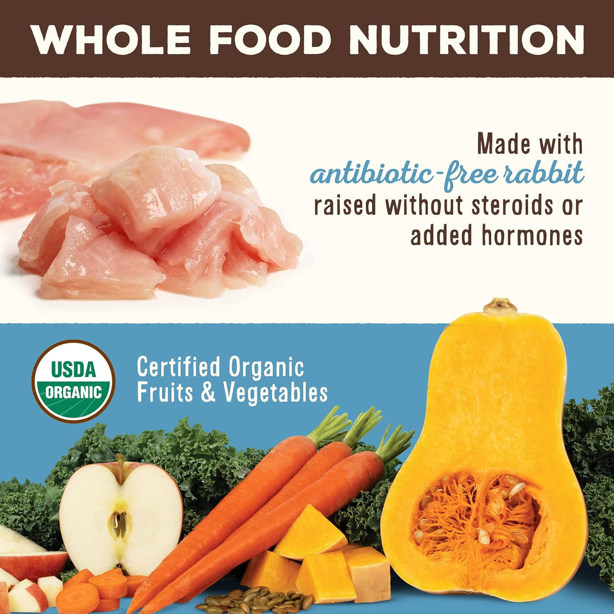 Close up of Primal cat food guaranteed analysis label