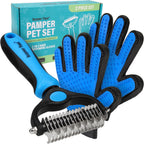 Maxpower Planet Original Pet Grooming Rake - Double-Sided Deshedding Dematting Tool, Undercoat Rake for Dogs & Cats, Extra-Wide Dog Grooming Brush & Deshedder Comb for Long Hair, Reduces Shedding 95% - Image 13