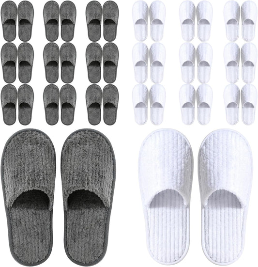 Tinsky disposable non-slip guest slippers front view
