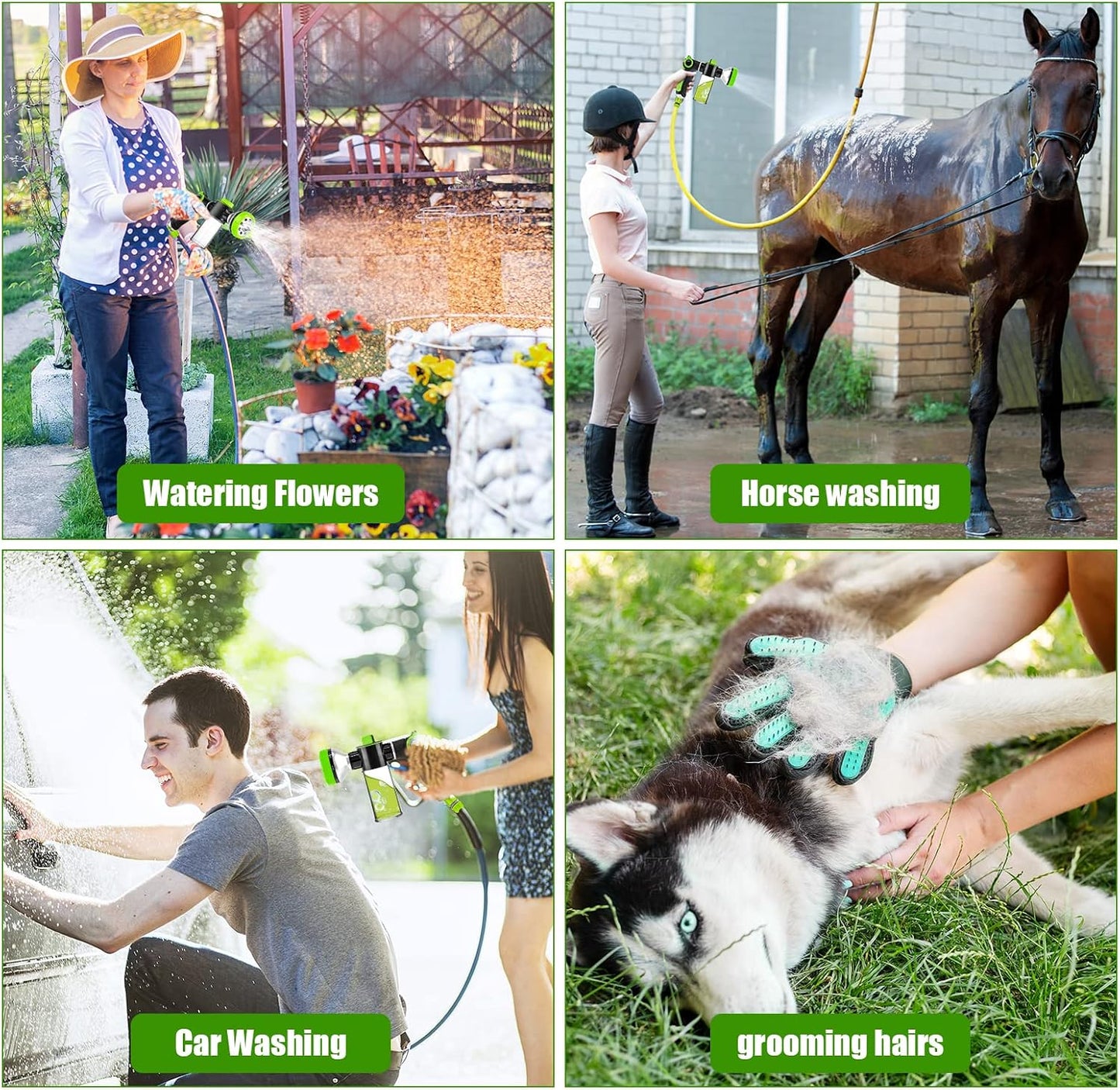 Full YCCOKJJ pet washing kit contents