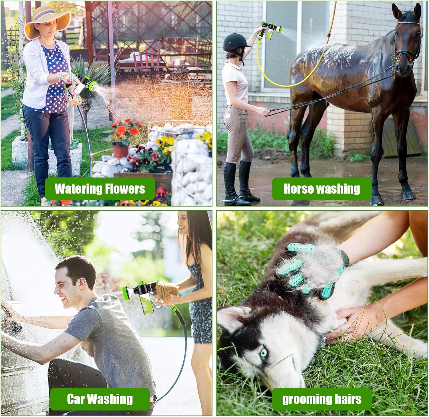 Full YCCOKJJ pet washing kit contents