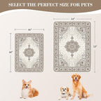 Dogcator 36 by 48 inch puppy training rug for indoor use