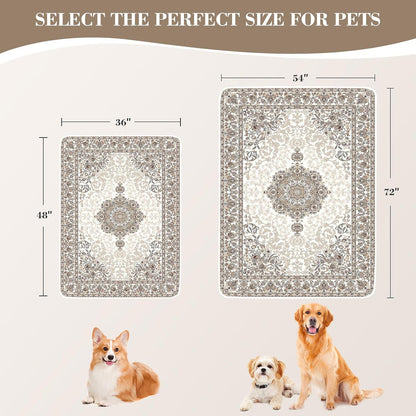 Dogcator 36 by 48 inch puppy training rug for indoor use