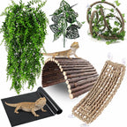 Runania 10 piece reptile habitat set packaging overview