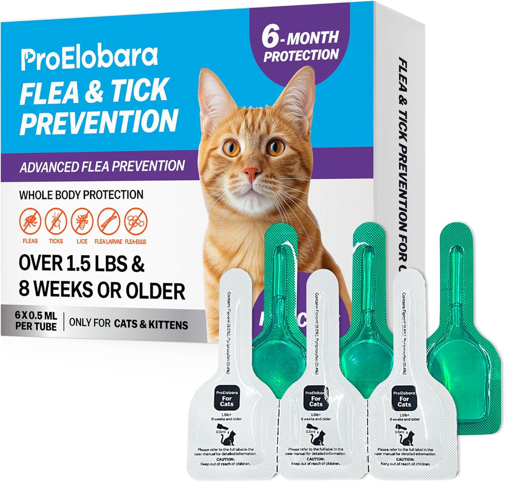 Authentic USA imported pet care spot on treatment package showcasing full product kit components