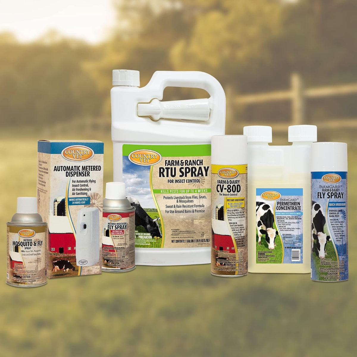 Country Vet Metered Insecticide Fly Spray - 6.4 oz (Case of 12) - 342050CVA - Kills GNATS and Small Flying Moths - Image 9