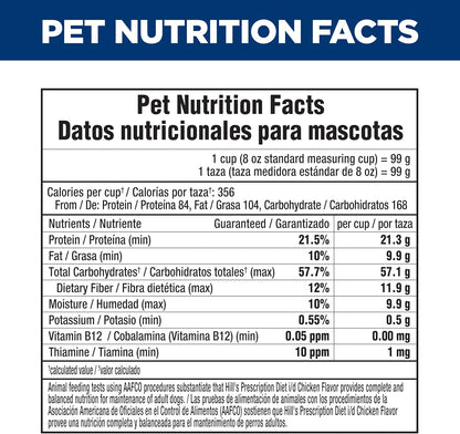 Hill's Prescription Diet i/d Digestive Care Chicken Flavor Dry Dog Food, Veterinary Diet, 27.5 lb. Bag - Image 13