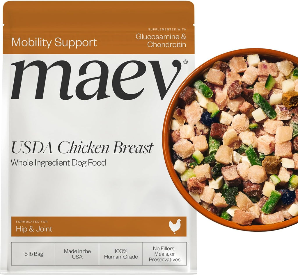 Maev Human-Grade Fresh-Frozen Beef Dog Food, Hip & Joint Formula | High-Protein, Grain-Free, Whole Ingredient Raw Food for Dogs | Complete & Balanced Meal or Topper | Made in USA | 5 lb - Image 12