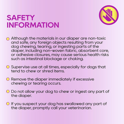 HONEY CARE All-Absorb Disposable Female Dog Diapers Small Size, Improved, 40 Count, Super Absorbent, Breathable, Wetness Indicator (Pack of 1, 40 Count Total) - Image 9