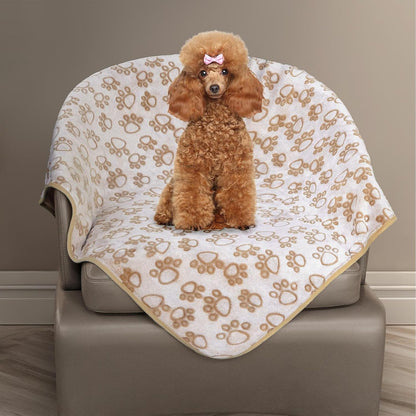 Stuffed(R) Premium Soft Dog Blanket Washable, 40"x32" Cat Blanket for Indoor Cats Large Medium Small Dog Puppy Essentials (Grey) - Image 14