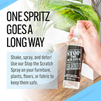 Emmy's Best natural cat spray lifestyle application