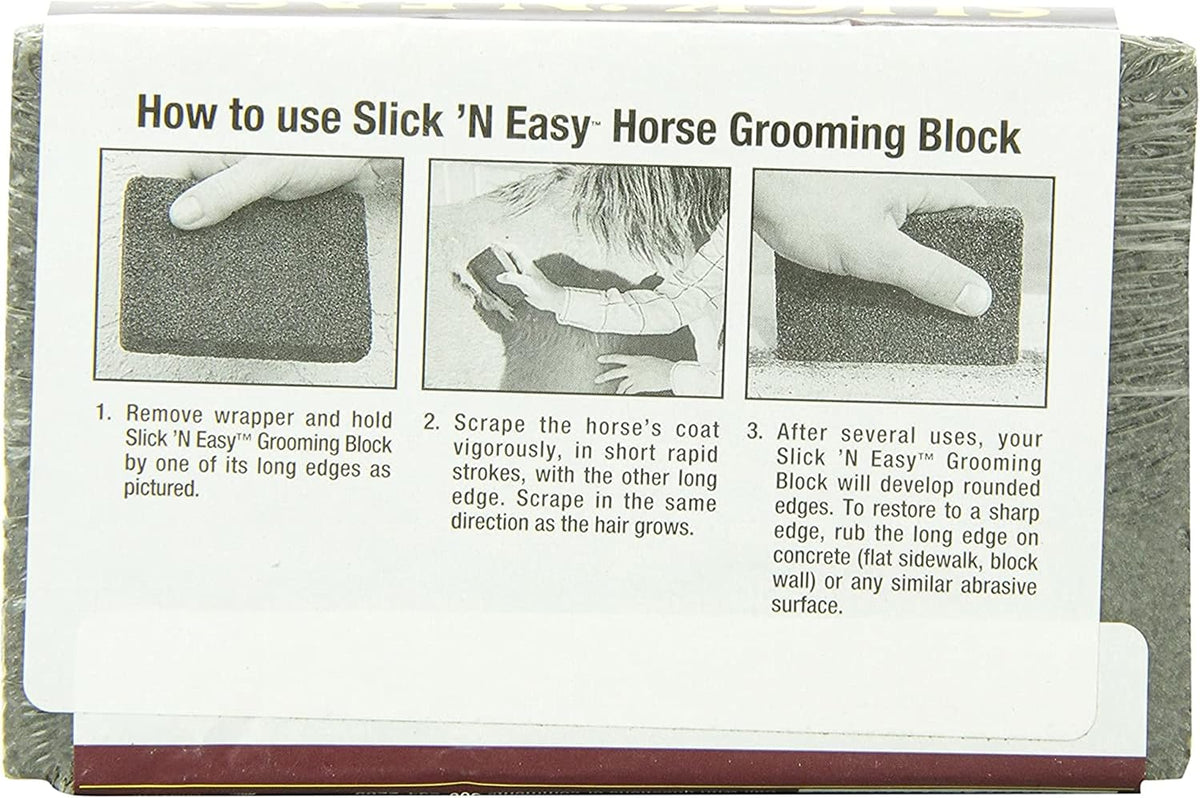 Farnam horse grooming block front view
