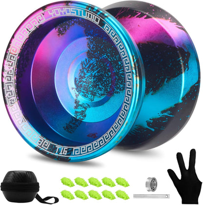 Yoyostudio T16 dual function professional yoyo front view