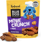 Blue Dog Bakery More Crunch Large Assorted Flavors front view bag