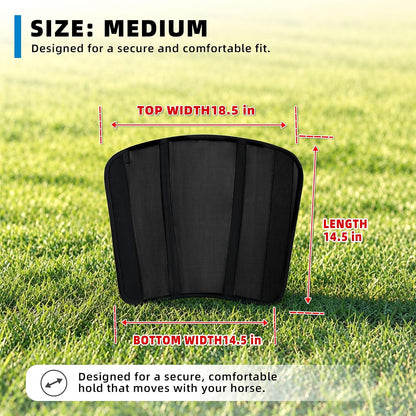 Equine protective leggings with built in support stays to prevent sagging