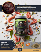 Ultra Fresh Turtle Nutri Stick container back label with nutritional guidelines